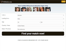 Tablet Screenshot of mmatch.com
